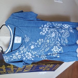 H&M Womens Cotton Blouse with sequin detail